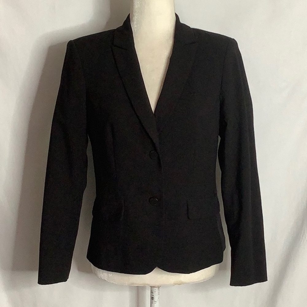 Calvin Klein Women's Classic Black Blazer Suit Jacket Size 6